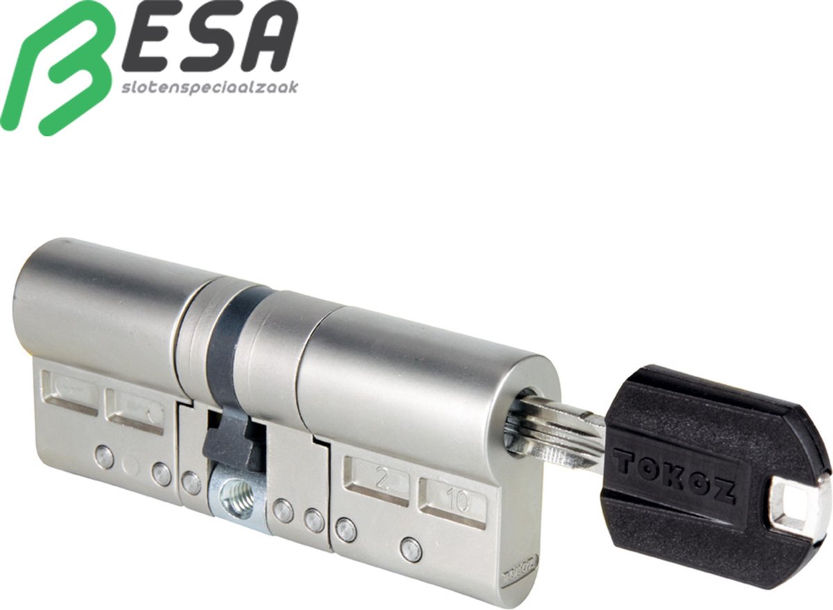 Tokoz PRO300 veiligheidscilinder 50/70 met Certificaat SKG***