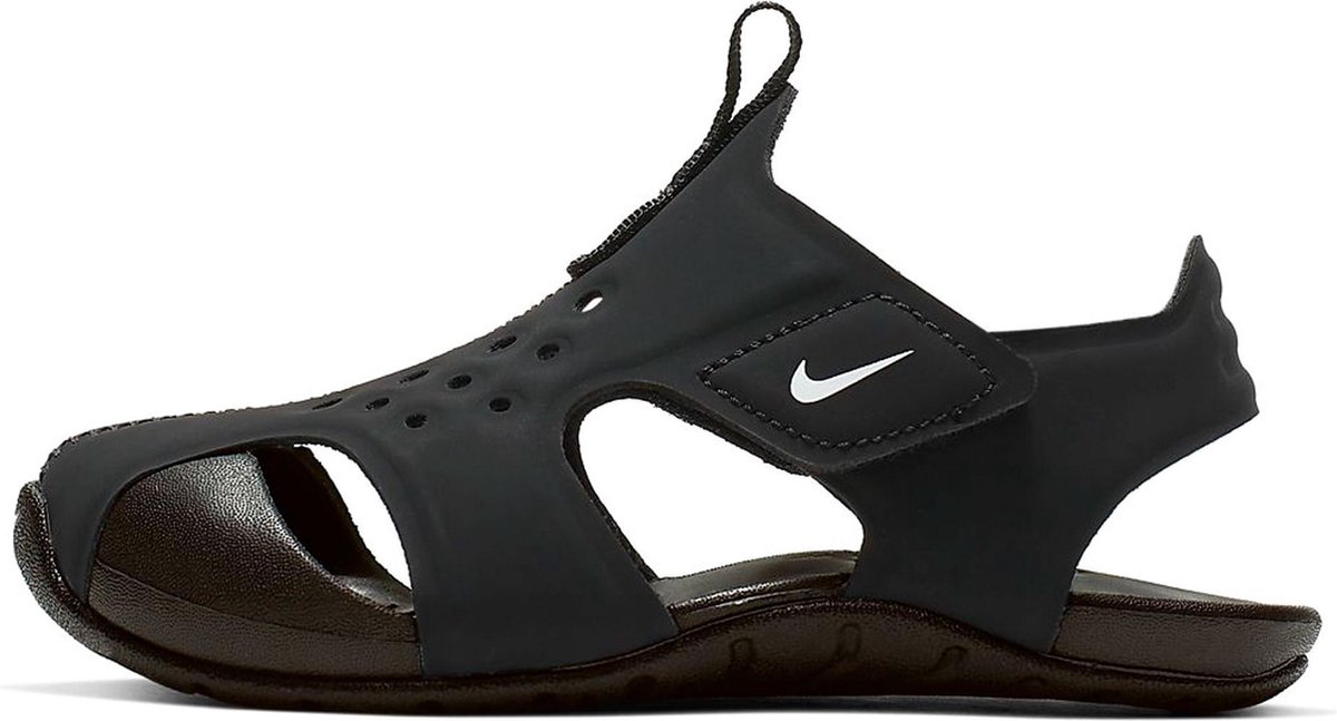 betalen uitbarsting Hardheid Nike Sunray Protect 2 Bp Slippers Jongens - Black/White | bol.com