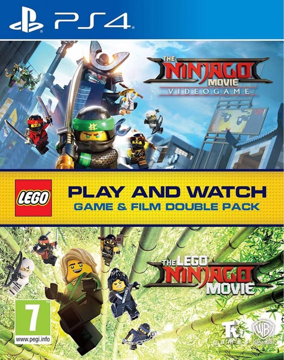 Lego Ninjago (PS4) + Lego ninjago Movie (Blu-ray) | Games | bol.com
