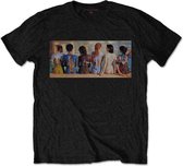 Pink Floyd Heren Tshirt -L- Body Paint Album Covers Zwart