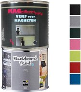 Magnetisch Schoolbordverf Verfpakket kleur Grijs (voor 2 m² magneet-schoolbord)