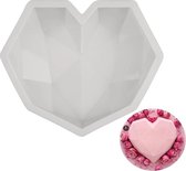 Siliconen bakvorm - 3D Hart - Taart - Smash Heart - Cake - Sweetbox - Breakable heart - Chocolade mal - 20 cm - hartjes bakvorm- Vaatwasser geschikt - cadeau - hartvormig
