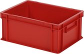 Stapelbak - Opbergbox - 400x300xH175mm - rood
