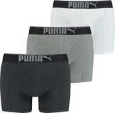 PUMA LIFESTYLE SUEDED COTTON BOXER 3P BOX