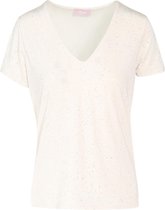 Cassis - Female - T-shirt met lovertjes  - Beige
