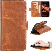 Bouletta - leder iPhone 11 - Book- WalletCase - Vegetal Tan