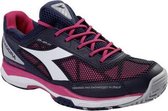 Diadora Speed Pro Evo Clay Woman Blauw/roze