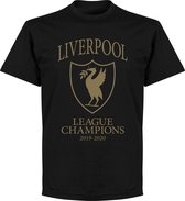 Liverpool Champions T-Shirt 2020 - Zwart - M