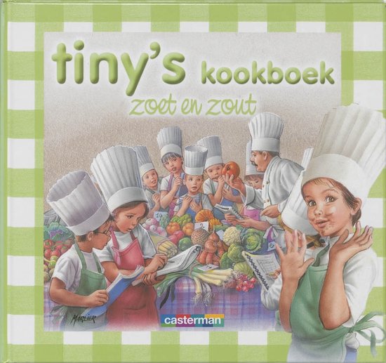 Cover van het boek 'Tiny's kookboek / Zoet en zout' van Marcel Marlier