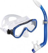 Amilco Pakala Snorkelset - kleur blauw/zwart - maat junior