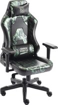 LC Power Army - E-Sports - Game stoel - Ergonomisch - Bureaustoel - Verstelbaar - Racing - Gaming Chair - Zwart / Camouflage
