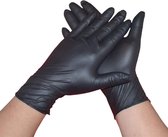 Nitril Black Pro® - Wegwerp - Handschoenen - Nitril - Latexvrij - Medisch - Gecertificeerd - CE - Certificaat - Poedervrij - Veilig - Bescherming - Openbaar - Vervoer - Maat - M -