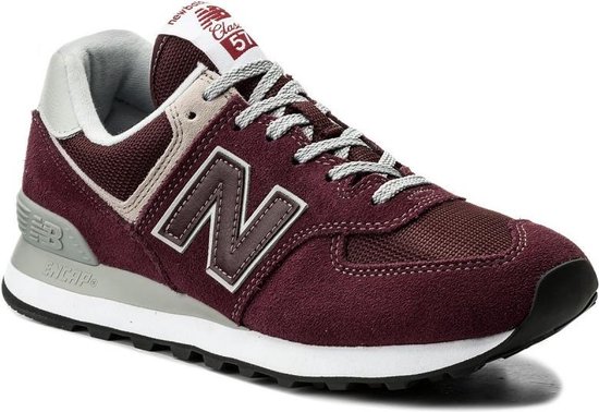 New Balance - Heren Sneakers ML574EGB - Rood - Maat 43 | Bestel nu!