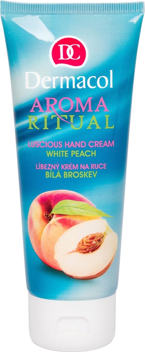 Dermacol - Aroma Ritual White Peach Hand Cream ( Bílá Broskev ) - Krém na ruce - 100ml