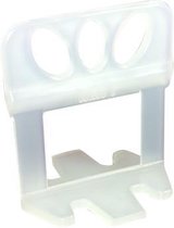 Pro-Flat | 1.5mm tegel levelling clips | Tegeldikte 3-15mm | 250 Stuks | leveling