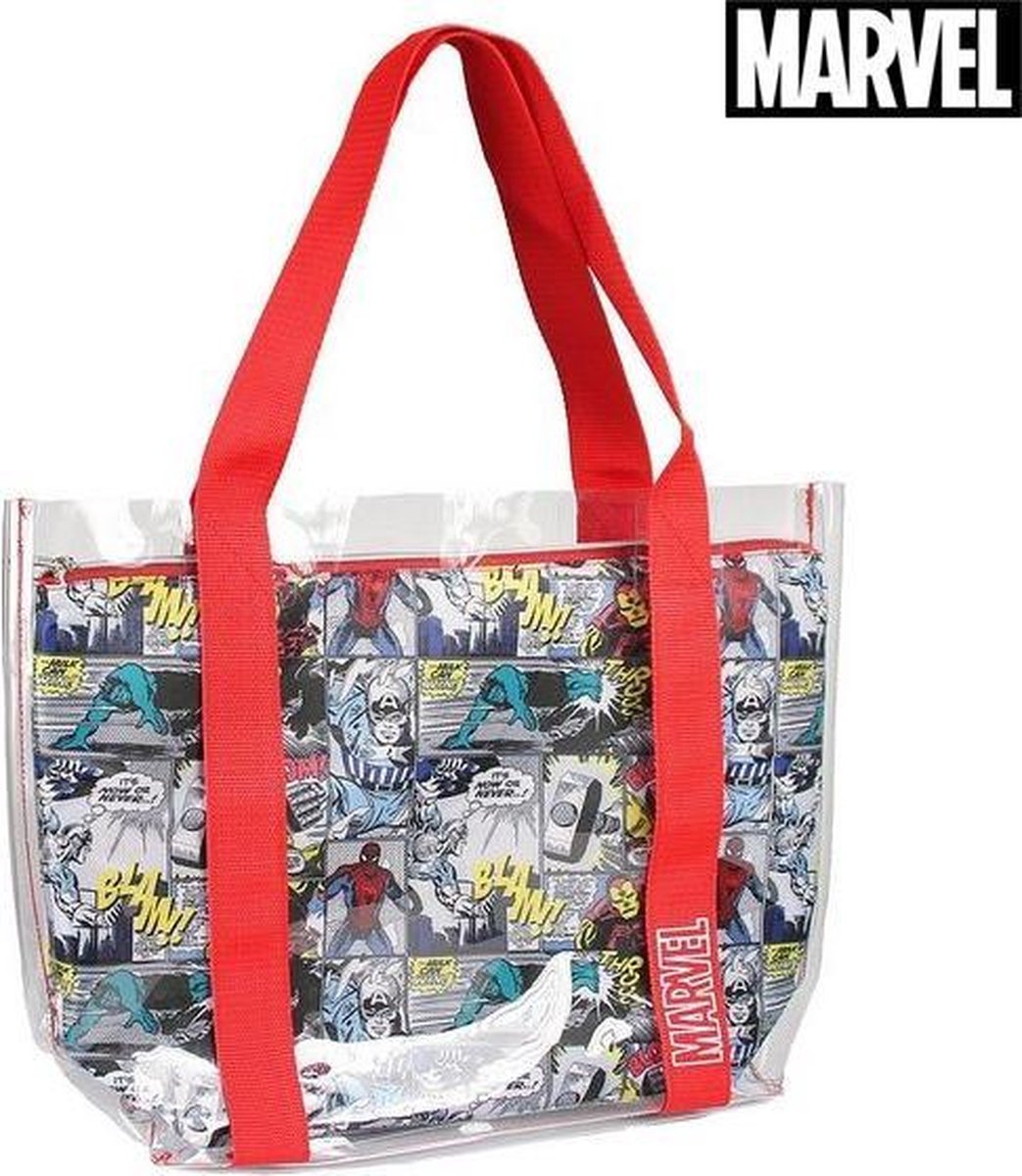 Handtas Marvel 72897 Transparant