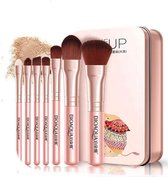 Complete 7-delige make-up kwasten set