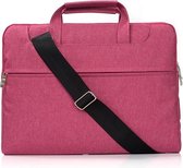 Universele Laptop hoes tas met Schouderband voor o.a. Laptop / Note book 13.3. inch - Roze