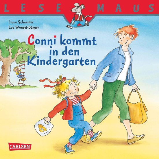 LESEMAUS - LESEMAUS: Conni kommt in den Kindergarten - cover