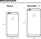 Geschikt voor Apple iPhone 6 plus mat zwart siliconen hoesje / achterkant / Back Cover TPU – 1,5 mm ideale dikte van FB Telecom Groothandel in telefoon accessoires.