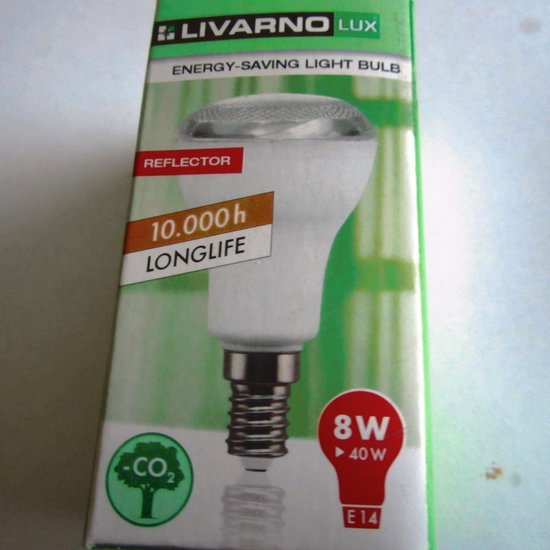 Livarno LUX 8W - lampe à économie d'énergie - Réflecteur E14 6 PCS. | bol