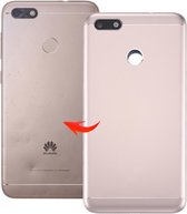 voor Huawei Enjoy 7 / P9 Lite Mini / Y6 Pro (2017) Achterkant (goud)