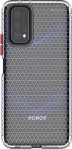 Voor Huawei Honor V30 Honeycomb Shockproof TPU Case (transparant)