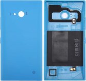 voor Nokia Lumia 735 Solid Color NFC Batterij Achterklep (Blauw)