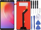 Lcd-scherm en digitizer volledige montage voor Tecno Infinix Smart 2 HD X609 (zwart)