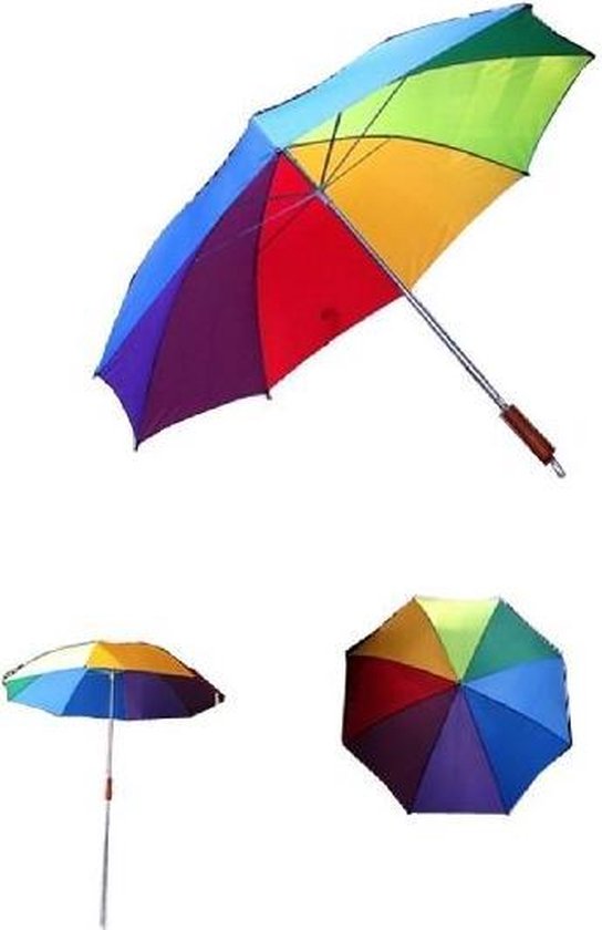 Paraplu Parasol - Regenboog | bol.com