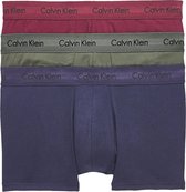 Calvin Klein Onderbroek - Maat S  - Mannen - navy/army groen/bordeaux rood