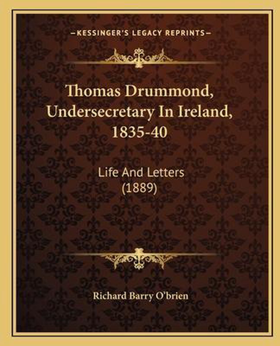 Thomas Drummond van Richard Barry Obrien