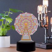 Bodhi Art Diamond Painting LED Mandala met 7 kleuren verlichting