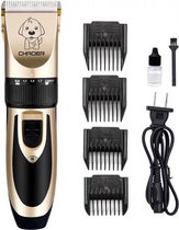 ProfessioneleDieren Tondeuse - Set met Accu en 4 Opzet kammen - Scheerapparaat Voor Honden -Katten - Trimmer - Oplaadbaar - Draadloos - weinig geluid - Tondeuse