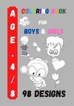 Coloring Book for Boys and Girls