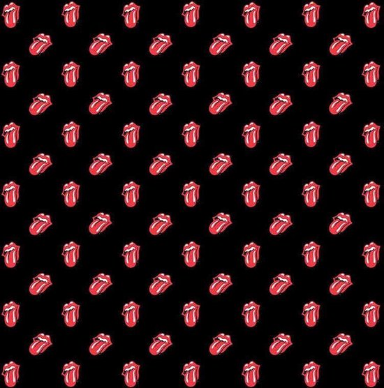 The Rolling Stones Bandana Tongues Zwart