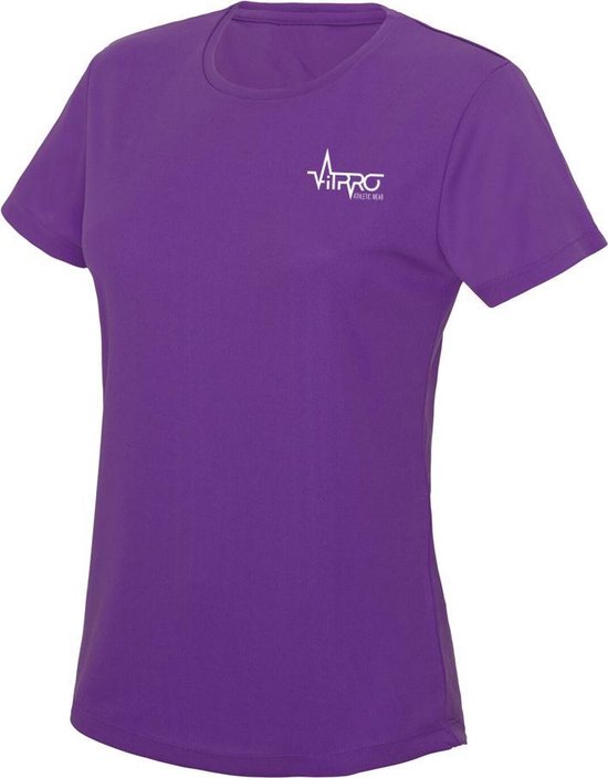 FitProWear Sportshirt Paars Maat S - Sportkleding - Trainingskleding - Dri Fit - Dames