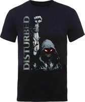 Disturbed - Up Yer Military Heren T-shirt - M - Zwart
