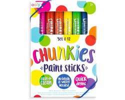 Ooly - Chunkies - Verf stiften - Classic Set - Set van 12 Stuks