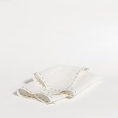 The Table weave - servet set 2 stuks - 50 * 50 cm - linnen - handgemaakt