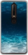 Nokia 6 (2018) Hoesje Transparant TPU Case - Lets go Diving #ffffff