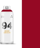 MTN94 Clandestine Red Spray Paint - 400 ml basse pression et finition mate