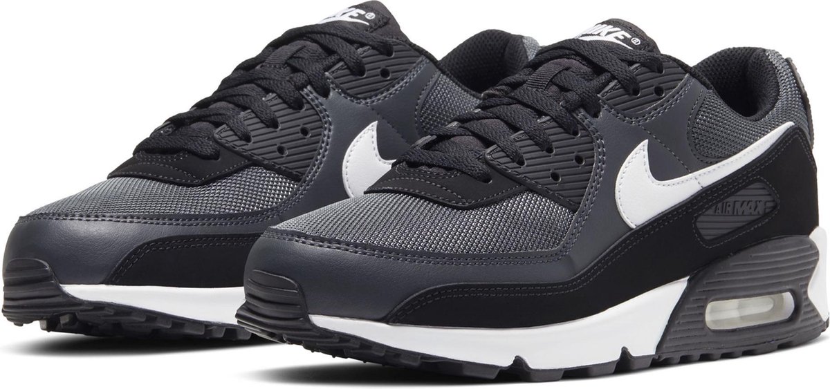 Nike Air Max 90 Heren Sneakers - Iron Grey/White-Dk Smoke Grey-Black - Maat  42 | bol.com