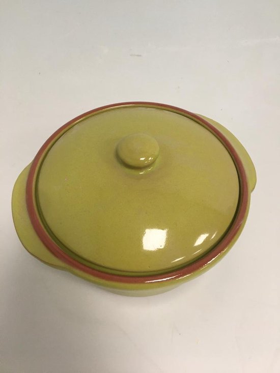 Klein groen kook pannetje / groene pan - aardewerk | bol.com