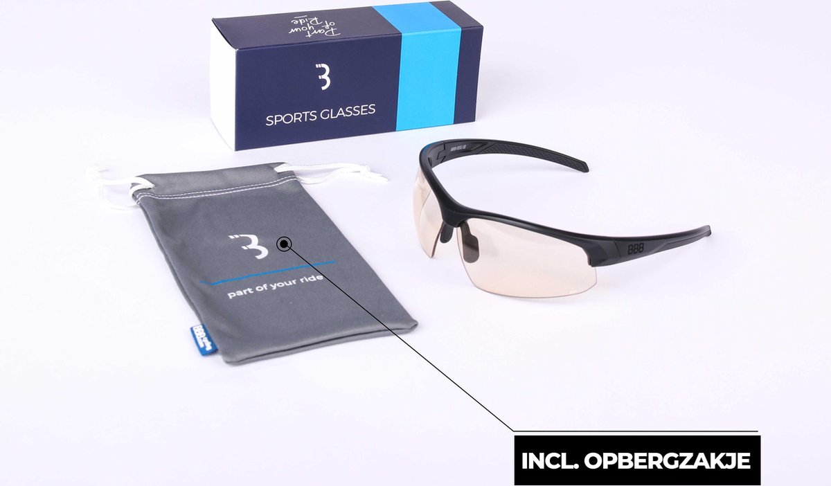 BBB Cyclisme Impulse PH Cyclisme Lunettes de soleil Verres photochromiques Incassables Monture Grilamid BSG-62PH, noir métallique brillant BBB Cyclisme Impulse PH Cyclisme Lunettes de soleil Verres photochromiques Incassables Monture Grilamid BSG-62PH, noir métallique brillant