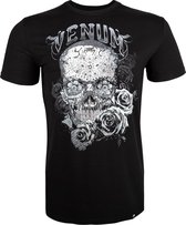 Venum T-Shirt Santa Muerte 3.0 Zwart/Wit Small