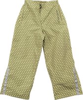 Ducksday - regenbroek voor kinderen - unisex - Funky green - 146/152 - reflectoren