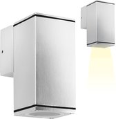 Wandlamp Kelvin aluminium - downlighter