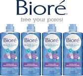 Bioré Blauwe Agave Micellair Water - 4 x 300 ml - Voordeelverpakking