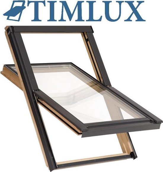 Timlux dakraam M8R - 78x134 HR++ - Inclusief gootstukken